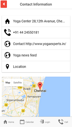 yoga class contact