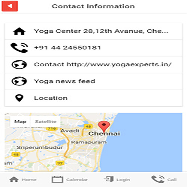contact map